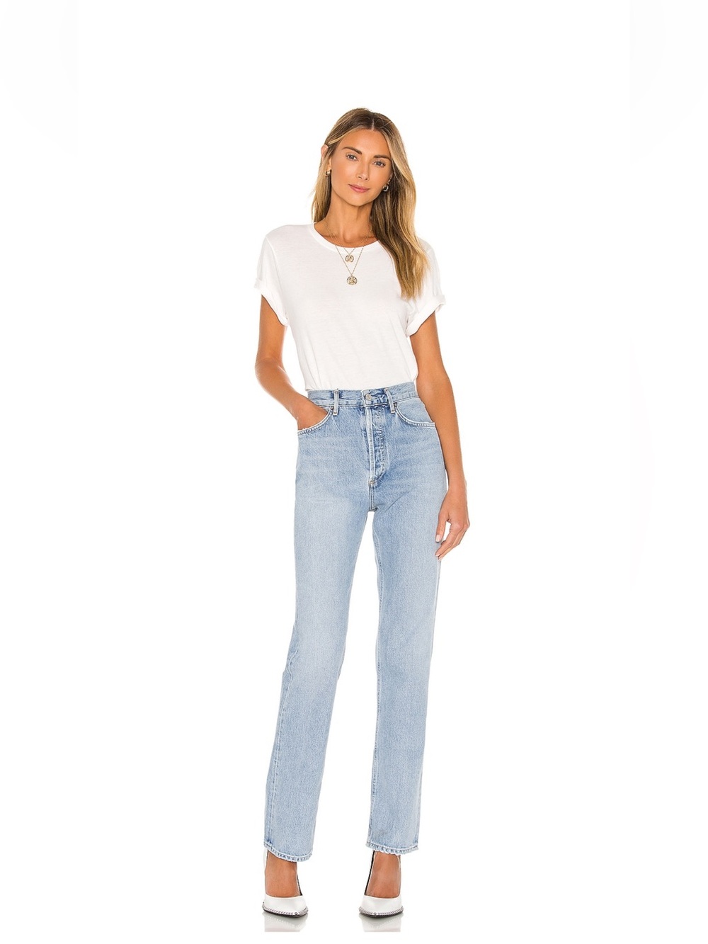 Agolde Lana Straight Leg Jeans